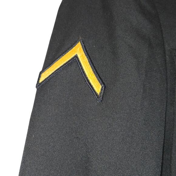 De Rossi & Son Army Blue 450 Mens Size 38RC Dress Uniform Jacket Coat Wool Blend - Picture 4 of 14